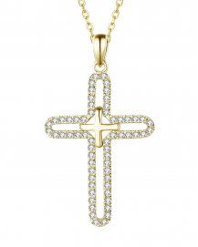 CROSS DIAMOND PENDANT (TP2378)